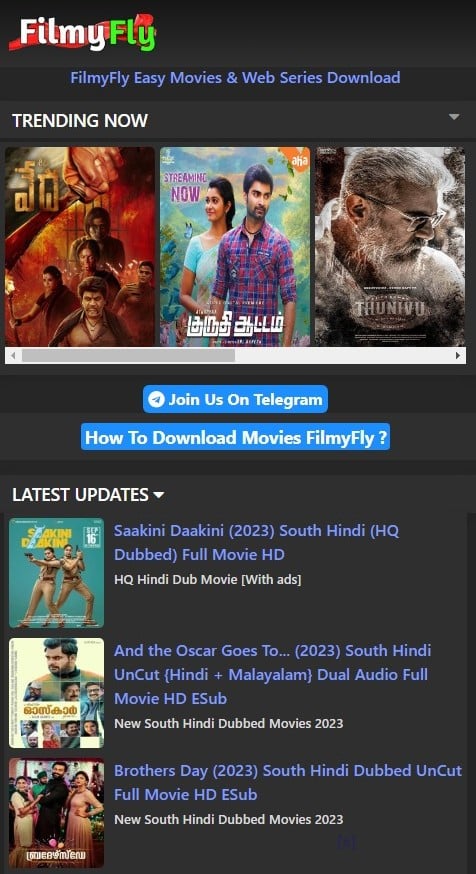 FilmyFly Movie Download Web Site